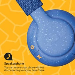 JAM Been There - Hoofdtelefoon - Hoofdtelefoon bluetooth - koptelefoon bluetooth - blauw — thumbnail 5
