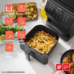 Cosori XXL Chef Edition 6.2 liter Airfryer - Met Bakpapier bakjes - 12 programma's — thumbnail 17