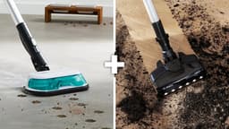 Bosch BCS71HYG4 steelstofzuiger & elektrische bezem Batterij/Accu Droog en nat HEPA Zakloos 0,3 l 23,5 W Zwart, Wit 3 Ah — thumbnail 3