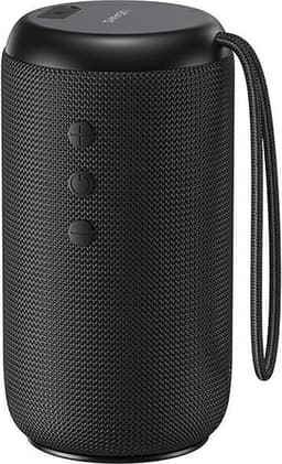 USAMS YC-serie Bluetooth 5.0 10W waterdichte draadloze luidspreker met draagkoord zwart / zwart YC011YX01 (US-YC011) — thumbnail 1