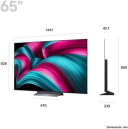 LG C5 OLED65C54LA - 65 inch - 4K OLED Evo - 2025 - Smart TV — thumbnail 7