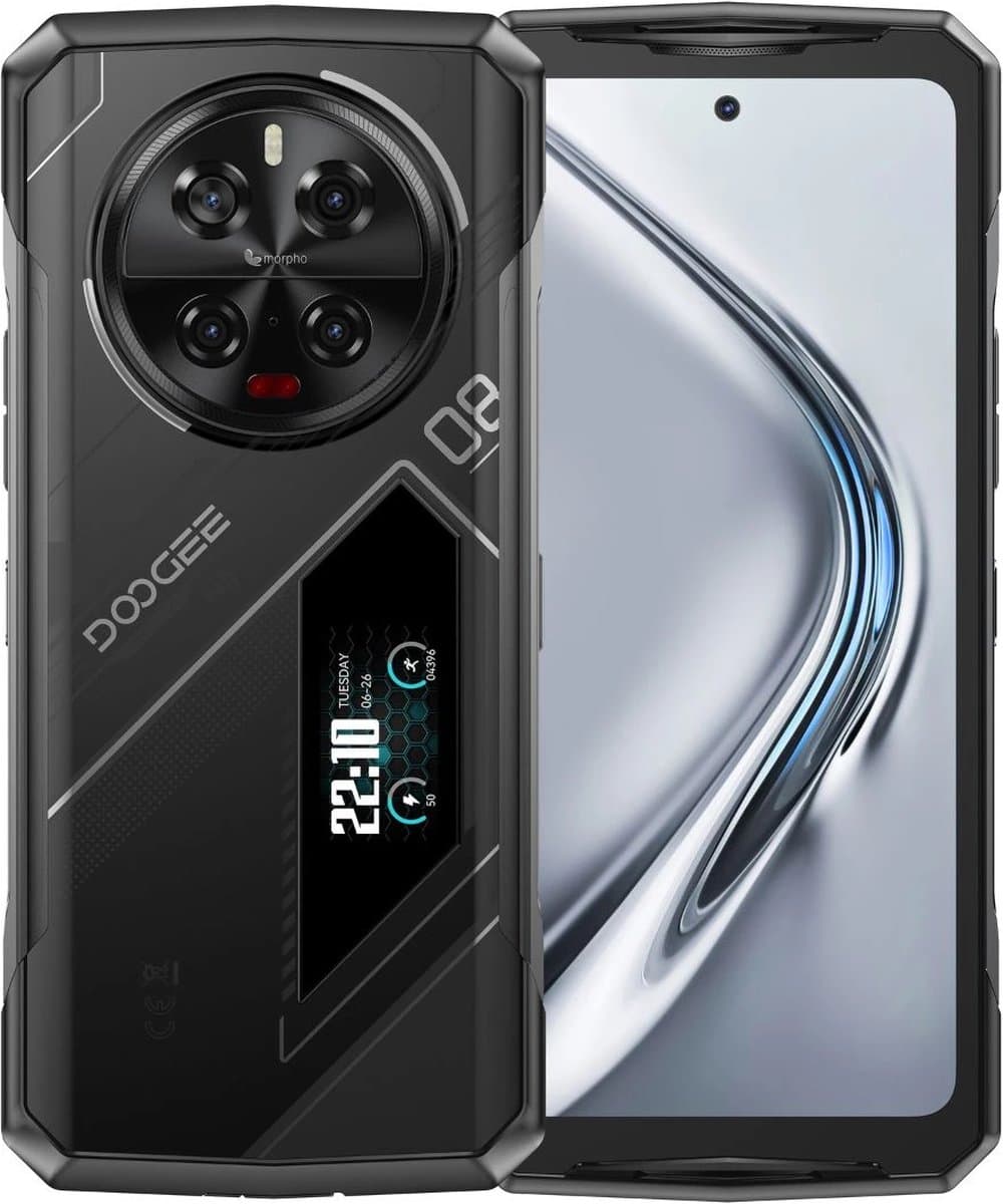 Doogee V40PRO NL – 6.78inch – Robuuste Smartphone met 4nm chip – 16GB+20GB RAM – 512GB ROM – 8680mAh – Android 14.0 – Zilver — afbeelding 1