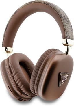 Guess 4G Triangle Bluetooth Stereo Over-Ear Koptelefoon - Bruin — thumbnail 1