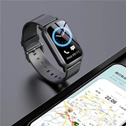 DrPhone Zone3 - 4G GPS Smartwatch - Waterdicht, Real-Time Locatie, Camera, SOS - Voor Ouderen en Kinderen - Zwart — thumbnail 24