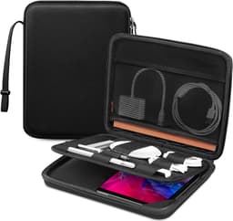 Tablet Sleeve Case 12 tot 13 inch - Portfolio Case 12,9-inch Geschikt voor: iPad Air / Pro 2024 / 2025 / Samsung / Surface Pro/Laptop Go - Draagtas Tablet hoesje met Accessoires Compartiment — thumbnail 6