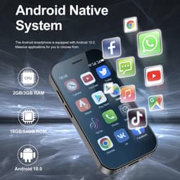 mini smartphone- mobiele telefoon- superkleine -klein -4G -Snelste -mini- gsm -android 10 — thumbnail 4