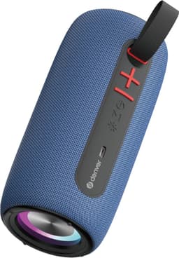 Denver Bluetooth Speaker Draadloos - Lichteffecten - Muziek Box - AUX - TWS Pairing - BTL360 - Blauw — thumbnail 2