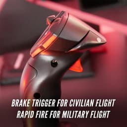 Thrustmaster T.Flight Hotas One Flight Simulator Stick & Throttle - Xbox Series X|S / Xbox One / PC - Afneembaar Roersysteem — thumbnail 4