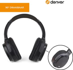 Denver Bluetooth Koptelefoon - Active Noise Canceling - Draadloos - Handsfree Bellen - BTN210 — thumbnail 5