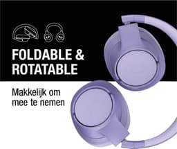 Fresh 'n Rebel Clam Core - Draadloze Bluetooth Koptelefoon - Over-Ear - 45 uur Speelduur - Dreamy Lilac — thumbnail 6