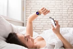 Hama Fit Smartwatch - Fitnesstracker met o.a. hartslagmeter en stappenteller - Sporthorloge - LED-display - IP68-waterbestendig - Grijs/Zilver — thumbnail 7