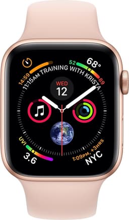 Apple Watch Series 4 GPS - Cellular - Smartwatch dames - 44mm - Roze — thumbnail 2