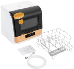 Lifero Vaatwasser Vrijstaand - Mini Tafelmodel Vaatwasser - Afwasmachine - Afwassen, Drogen en Bewaren - Fruit/Groente Schoonmaken — thumbnail 1
