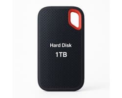 Externe harde schijf 1 TB - USB-C 2.0/3.0 - Lichtgewicht model - HDD