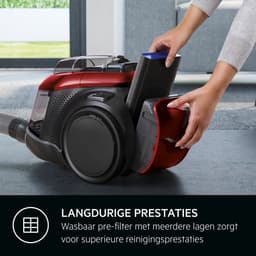 AEG LX9-3-CR - LX9 - Stofzuiger zonder zak- PrecisionFlow zuigmond - 3in1 zuigmond - 72 dB — thumbnail 2