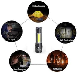 Oplaadbare USB-werklamp, COB-inspectielamp, brander, krachtige LED-werklamp voor autoreparatiewerkplaatsen — thumbnail 3