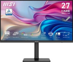 MSI Modern MD272UPHG - 4K UHD Monitor - 60Hz - 27 Inch - HDR 400 - KVM Switch - USB Type-C PD 98W - 4 Way Adjustable — thumbnail 7