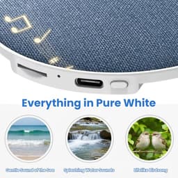 Bluetooth-Kussenluidspreker, Kussenluidspreker Om Te Slapen Met Witte Ruis En Timerfunctie, Draagbare Kussenluidspre-ker, Slaapluidspreker Voor Diepe Slapers — thumbnail 5