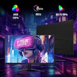 SAVI® Gaming Monitor 240hz - Gaming Monitor -Zwart - ‎‎16cm x 62cm x 46cm; 5kg — thumbnail 4