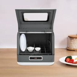Rolu Mini Vaatwasser – 45 x 40 x 44.8 CM – 4 Tot 6 Couverts – Max 70°C – 3 Programma’s – IPX1 – Touchscreen — thumbnail 4