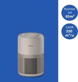 Philips PureProtect 900 Series - Luchtreiniger - CADR 250m3/u - Ruimtes tot 65m2 - 2 laags HEPA filtratie - Stille Reiniging - Compact - Beige - AC0921/14 — thumbnail 2
