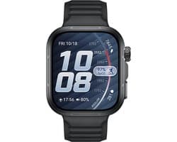HUAWEI WATCH FIT 5 PRO- Zwart - Premium ontwerp - Geavanceerde outdoor workout mogelijkheden - Professioneel gezondheidsmonitoring met TruSense - Compatibel met iOS & Android