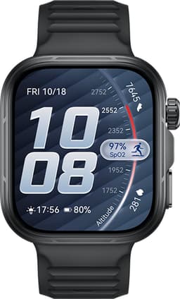 HUAWEI WATCH FIT 5 PRO- Zwart - Premium ontwerp - Geavanceerde outdoor workout mogelijkheden - Professioneel gezondheidsmonitoring met TruSense - Compatibel met iOS & Android — thumbnail 1