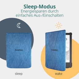 PocketBook Verse Pro Azure e-reader – Inclusief Blauw Hoesje (shell cover) – Voordeelbundel — thumbnail 3
