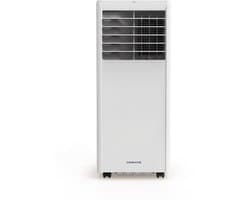 CREATE - Mobiele airco 3-in-1 5000 BTU met ontvochtiger 27 L/dag - Wit - Met afvoerset voor schuifraam en draai-kiepraam - SILKAIR 5000