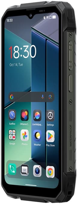 Blackview ROCK 1 Robuuste Smartphone - 24GB RAM - 256GB ROM - Android 16 - 15000mAh - Gemini AI Robuuste Telefoon - 6,56 inch - IP68/IP69K - 4G Dual SIM - NFC - OTG - GPS - Zwart — thumbnail 15