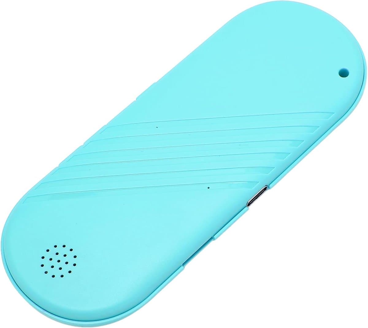 Bluetooth-kussenspeaker, draadloze bone conduction-speaker, mini draagbare onderkussenspeaker met volumeregeling en timerfunctie, slaapondersteunend white noise-apparaat (meerblauw) — afbeelding 1