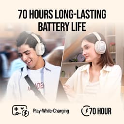 OXS Storm A2 ANC Draadloze Gaming Headset - Wit — thumbnail 4