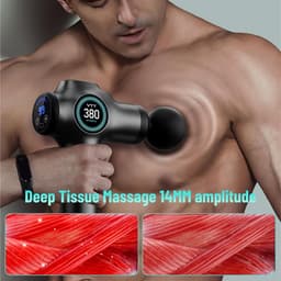 Massage Gun Professioneel - Massage Apparaat - Theragun ontspanningstool — thumbnail 3
