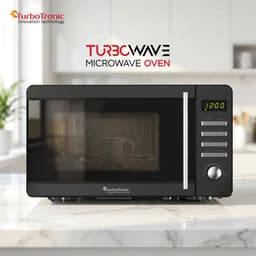 Turbotronic MW20 Vrijstaande Magnetron - Microwave - 20 Liter - Zwart — thumbnail 2