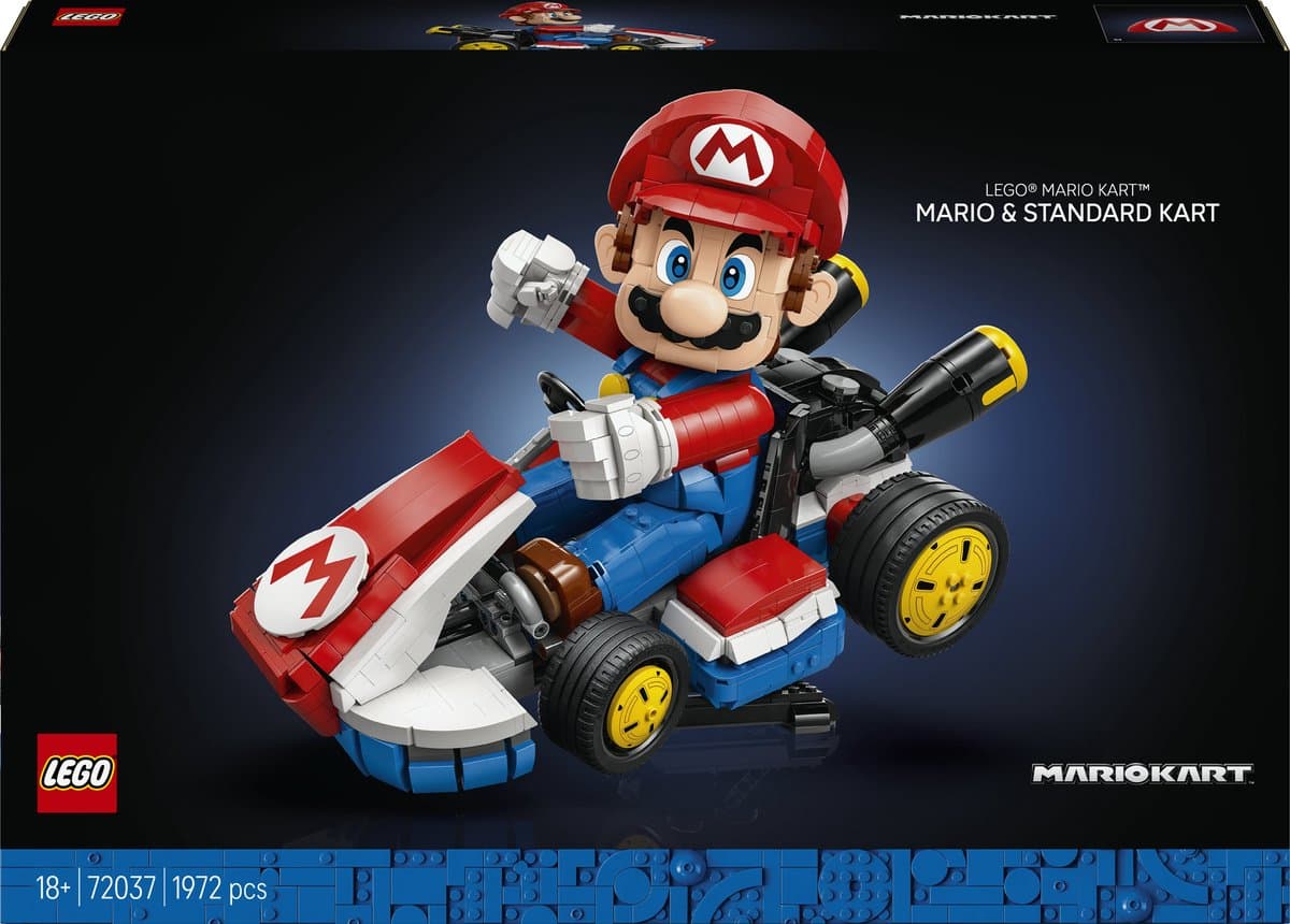 LEGO Mario Kart™ - Mario en standaardkart - LEGO - Mario - 72037 — afbeelding 1