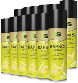 Spraytive 12x 400ml raapzaadolie spray met botersmaak – kookspray voor bakken, koken en airfryer – 100% vegan – vetarm genieten — thumbnail 1