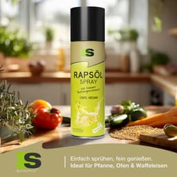 Spraytive 12x 400ml raapzaadolie spray met botersmaak – kookspray voor bakken, koken en airfryer – 100% vegan – vetarm genieten — thumbnail 5