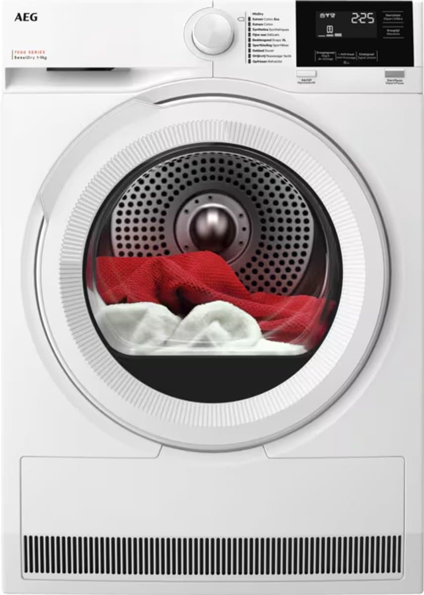 AEG Droogkast Warmtepomp TR79A34B 9kg - 7000 SensiDry Serie — afbeelding 1