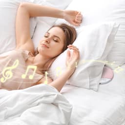 Set van 2 kussens met ingebouwde draadloze luidsprekers, slaapkussens met luidsprekers, voorzien van witte ruis en een timerfunctie, geschikt voor thuis, in hotels, bij meditatie en tijdens het slapen, te plaatsen op het nachtkastje — thumbnail 2