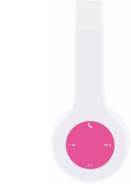 Wonky Monkey Koptelefoon - Roze — thumbnail 2