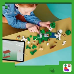 LEGO Minecraft Eerste Nacht-Avontuur Speelgoed voor Kinderen en Kinderkamer Decoratie 21593 — thumbnail 3