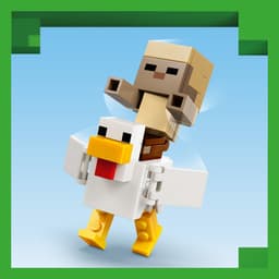 LEGO Minecraft Kipberijder Woestijnaanval Speelgoed voor Kinderen met Personages 21592 — thumbnail 5