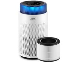 Coway Airmega 100 Luchtreiniger - Air Purifier - 244 m³/u - HEPA filter + koolstoffilter - Verwijdert tot 99,97% van fijne en ultrafijne deeltjes - Tegen stof, pollen en allergenen - Fluisterstil (20 dB) - ECARF gecertificeerd