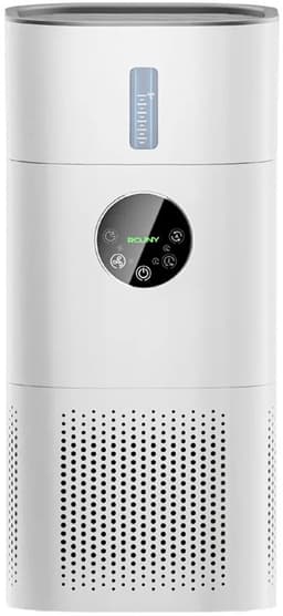 LUMÈ STORE Luchtreiniger & Luchtbevochtiger 2-in-1 – HEPA H13 Filter – Tegen Allergie, Rook & Huisdierenhaar – Stil – 35-60m – Wit — thumbnail 1