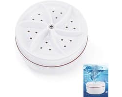 Mini Wasmachine - Draagbare Wasmachine - Ultrasonische Turbo Wasmachine met USB-interface - Mini Turbo Wasmachine voor Reizen - Camping Wasmachine - Draagbare Wasmachine voor Reizen