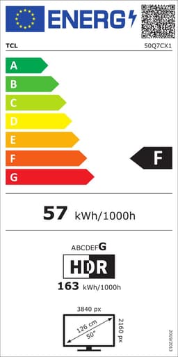 TCL 50Q7C - 50 inch - 4K QD-MiniLED - 2025 - Smart TV — thumbnail 2