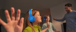 Philips SHK2000 - Kids Koptelefoon - On-Ear Volumebegrenzing - Blauw/Groen - Ergonomische hoofdband — thumbnail 3