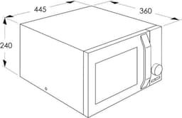 Severin MW 7886 - Solo magnetron - 17 Liter – 6 Vermogensstanden – Compact - Zwart — thumbnail 9