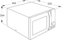 Severin MW 7771 - Magnetron met grill - 20 liter - RVS/Zwart — thumbnail 8