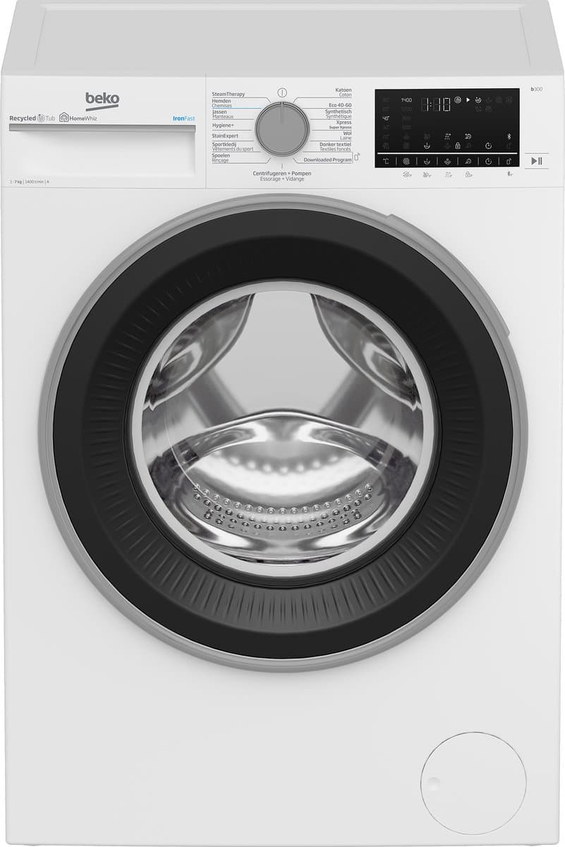 Beko B3WFU57410W - SteamCure™ - Wasmachine — afbeelding 1